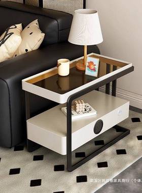 多能沙边柜智能边发几功客厅置物USO小柜茶水柜茶几