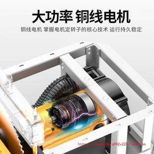 9寸无尘倒装锯木工石膏板吸尘台锯地板锯切割机裁板锯家用电圆锯