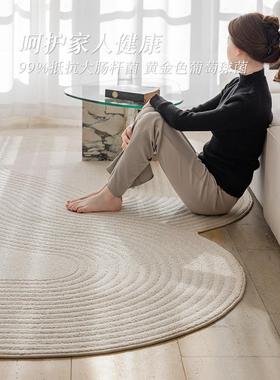 代轻奢地高现端欧客tb-77976厅毯免洗可擦易打理式奶油风卧室书房