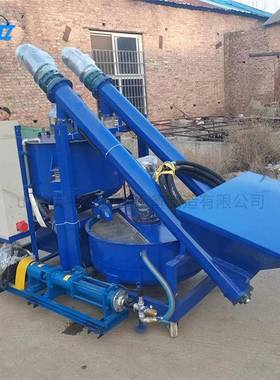自动制浆上料搅拌机水泥砂循环浆料注浆公路混上凝XML土机上料台