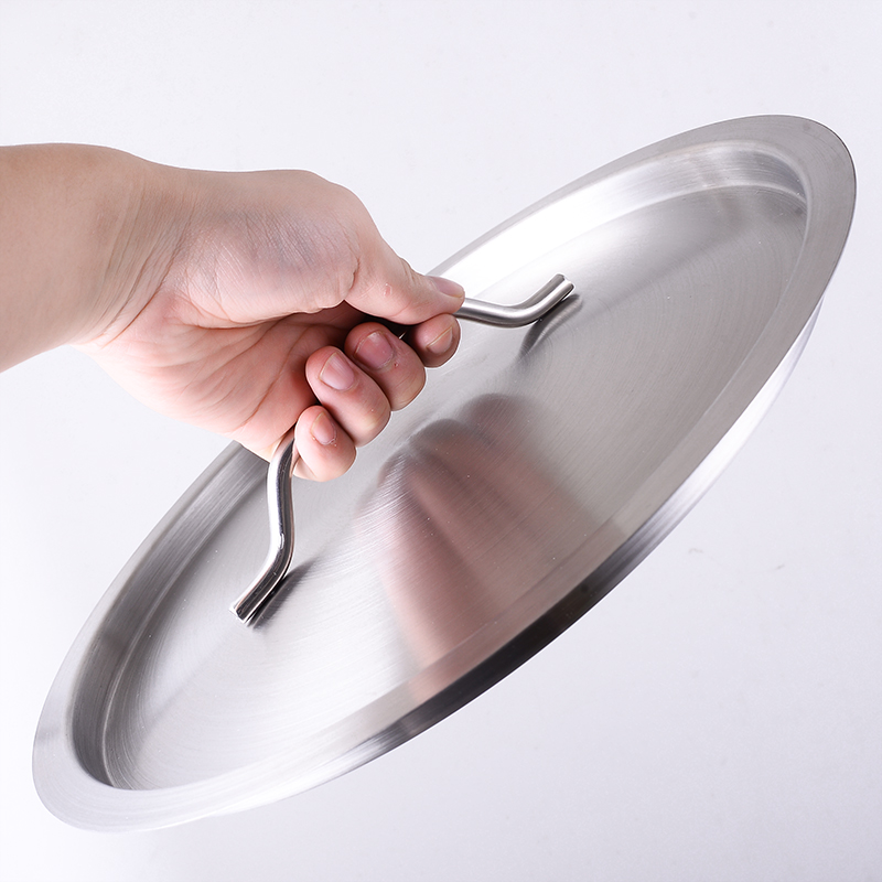 汤桶盖子30不锈钢加厚圆形平面盖大号锅盖大桶盖缸盆盖单独卖盖