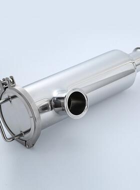 角式管滤道过滤器30不锈钢生卫级污水过滤器快AIF装式卡箍4直角过