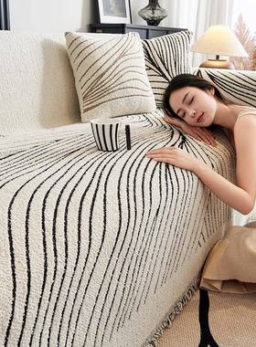 法SOG发式沙布发盖秋冬新款205沙发垫轻奢感沙套2全包防滑沙华庚