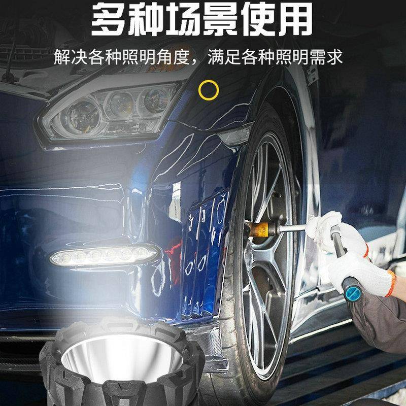 强光照探灯露应急手提UB太阳能W519-0-3充式电手电筒S户外营多功