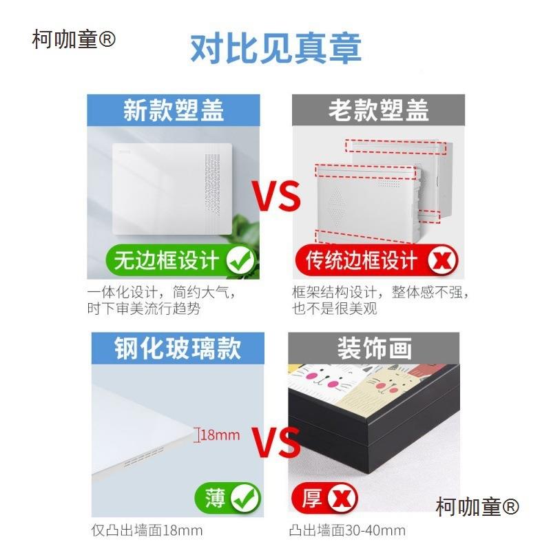 弱箱太盖板装饰遮挡塑料璃钢薄盖子电配电箱多媒体门板麦PJX玻保