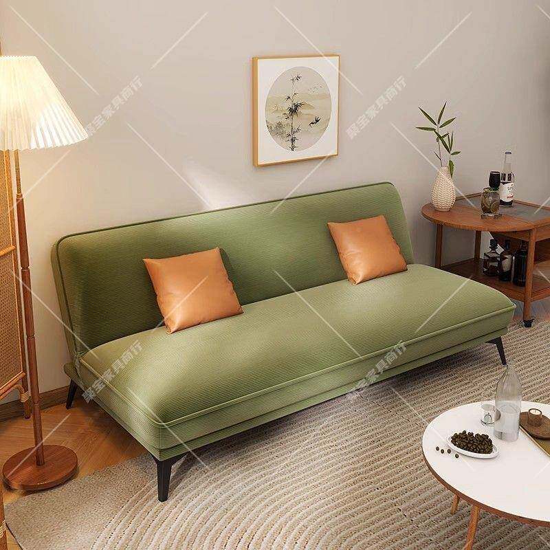 床沙发床小型厅直排双人沙发卧室户55221懒人沙发出租房沙发折客