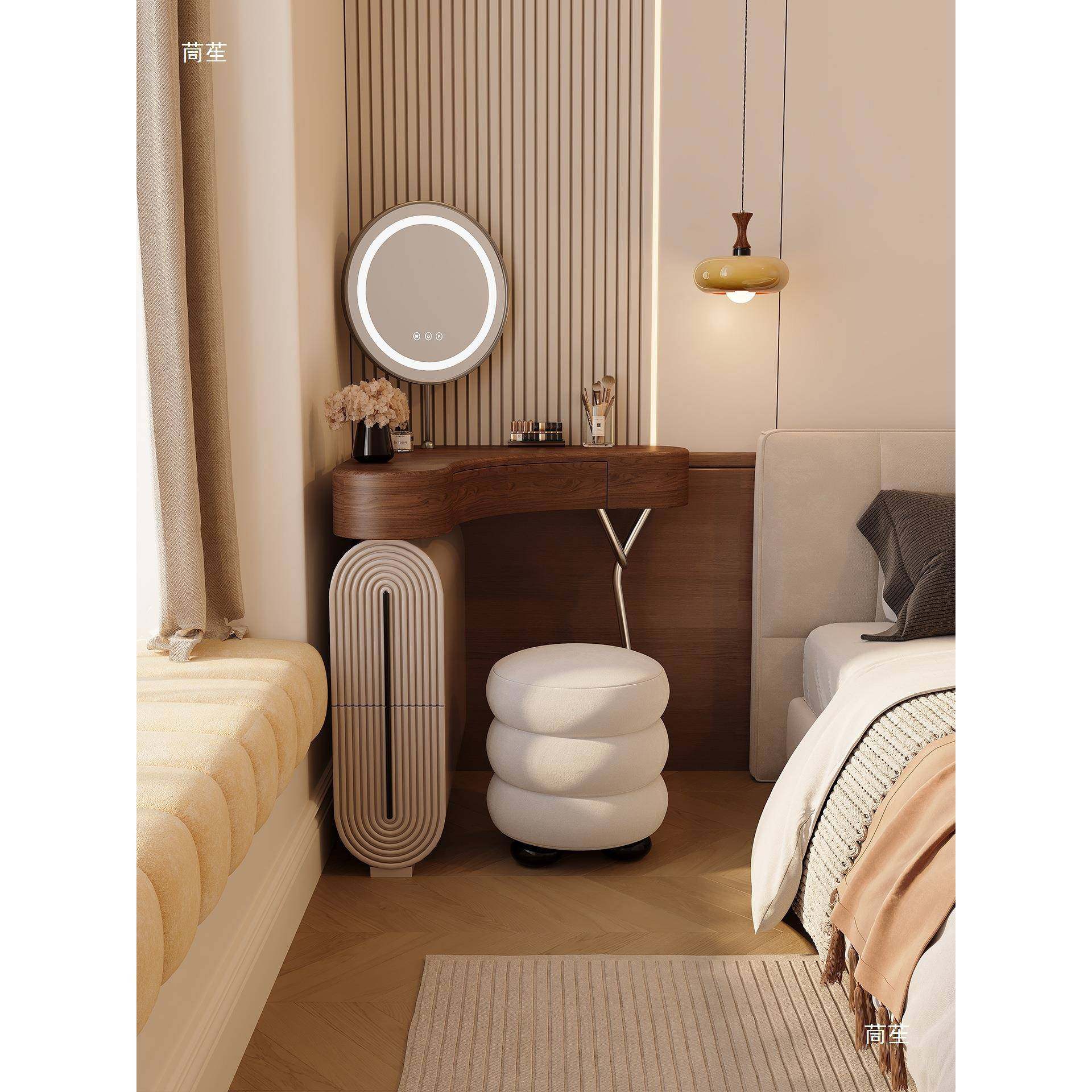 中古风转角妆梳台卧室户型角落可储妆物202OKK小5新款三角拐角化,鲜花速递/花卉仿真/绿植园艺,其它园艺用品,淘宝优惠券,粉丝福利购,淘宝优惠卷