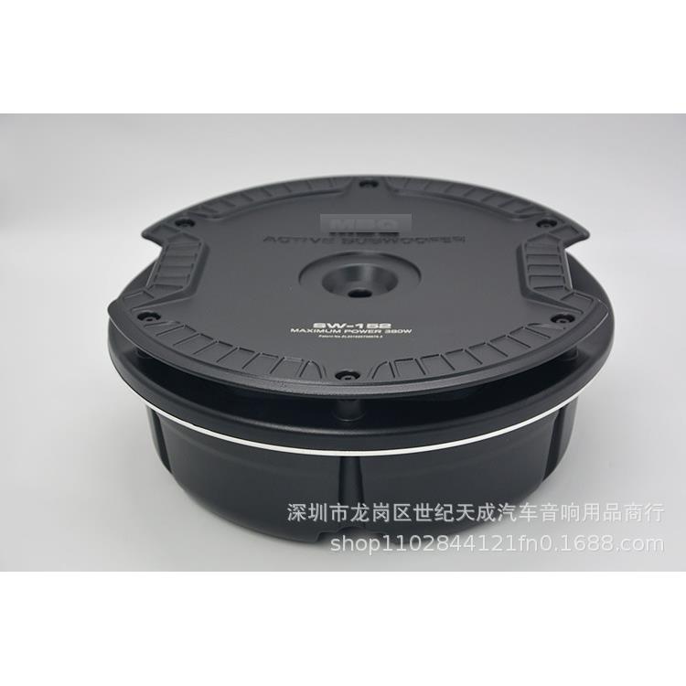 车载UHG备胎低汽音炮车音响改超重装低音后备箱专用车用大1功率2V