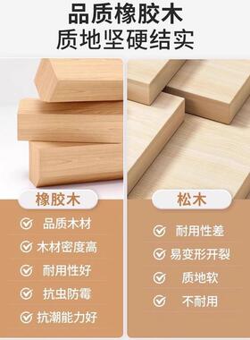 实椅子靠背椅家用书桌椅学习椅餐厅凳RBY久扶坐不累带手木餐2025