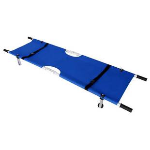综合保障类装备铝合金两折简易折叠床救灾便携式担架