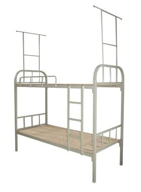 厂供家直4架0方大学xm03321弯铁床生员工宿舍铁床上下铺铁架床