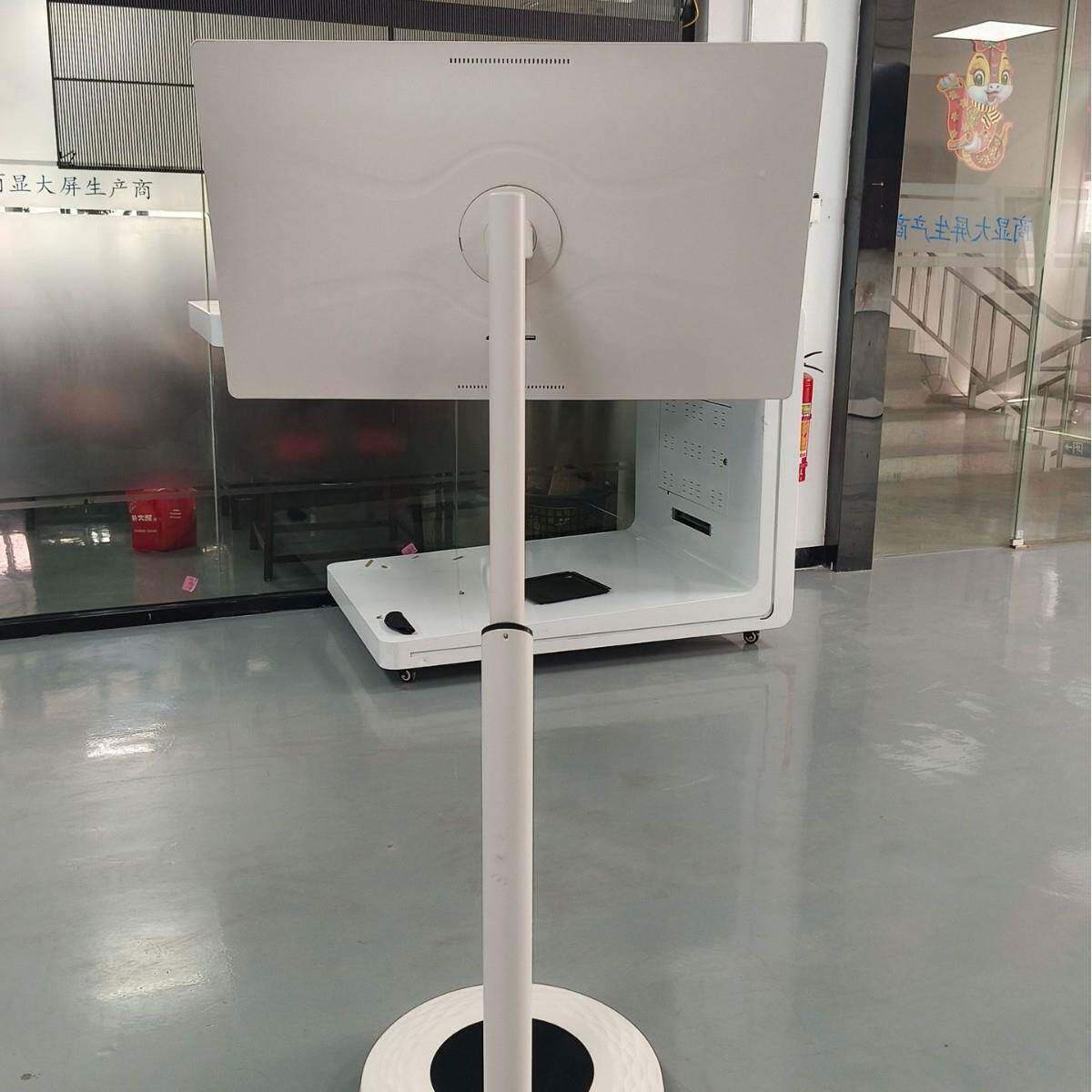 32寸闺蜜一体机4K辨率能触屏可功升降分多能移动智MSH电视健身屏