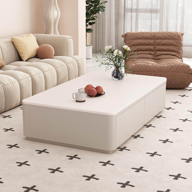 油风岩板红茶几客厅新2奶025款家用小户EOZ型现代轻奢感网茶台桌