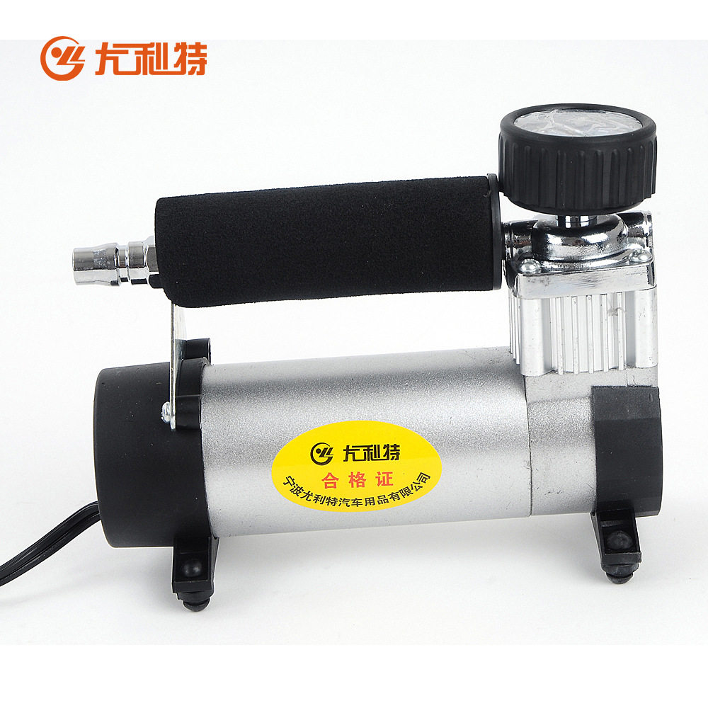 尤利特汽车载电动式充气泵便携式小轿车用12V点烟器打气泵