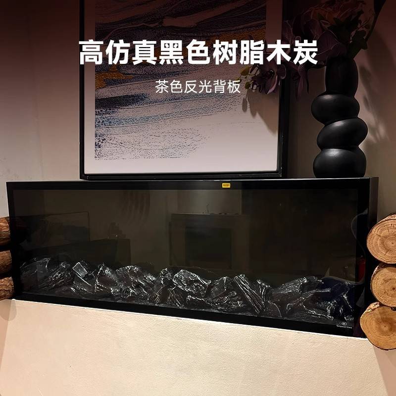 壁炉装饰柜客厅火焰光电子壁炉仿真火焰芯壁炉家用嵌入式欧式
