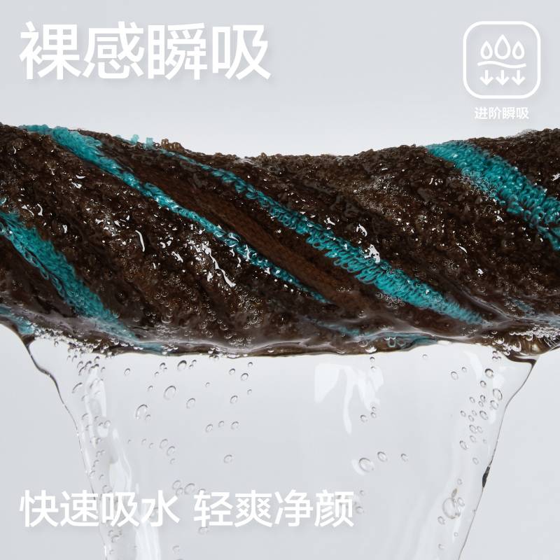 纯棉毛巾洗澡男女吸水家用面巾成人洗脸柔软不易掉毛情侣