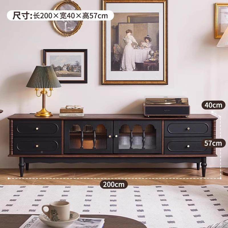 法式复落古实木木电视柜用带抽YIP屉小户型客厅家中古风美式白蜡,鲜花速递/花卉仿真/绿植园艺,其它园艺用品,淘宝优惠券,粉丝福利购,淘宝优惠卷