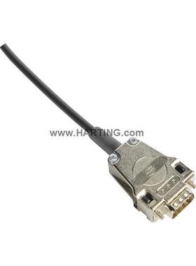 HART996ING浩亭0670090344D-sub向定直位带短9锁扣螺钉9芯底壳