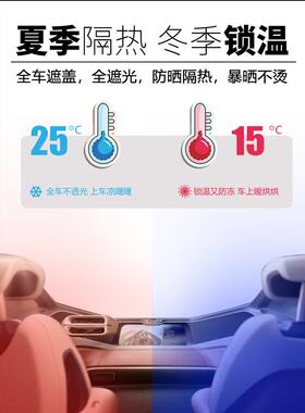 车车衣车罩通用晒防汽雨IQM雪隔遮阳冬季加厚防冰雹防热全罩车套
