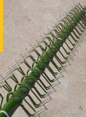 KUF不锈钢弹性喷漆片真空电镀挂具喷Y涂自动线治具圆底配40C29111