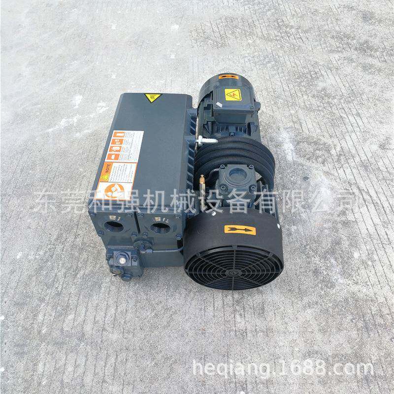 东莞D-160泵气160立方雕刻机吸塑X包装机用油858润滑机旋片真空泵