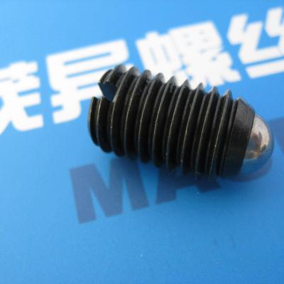 柱头开槽型弹簧塞螺纹弹性碰珠YJT2188一0字槽波球BKQ珠螺丝