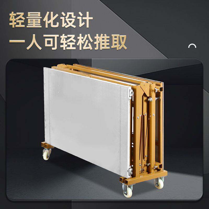 折叠推拉无尘锯台便携木工调节电锯推台锯工作台免子母多功能