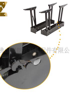 厂叠家新款几升降几架多功能折茶茶几LFA010-2升降两用百变茶五金