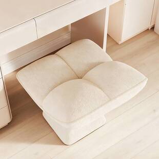 梳妆凳子女生卧室衣帽间化妆凳软包旋转梳妆台不占空间化妆椅子