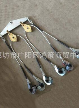 六UPG线提升钩更换线缆提升器力修六电分线裂线路钩检高压路提升