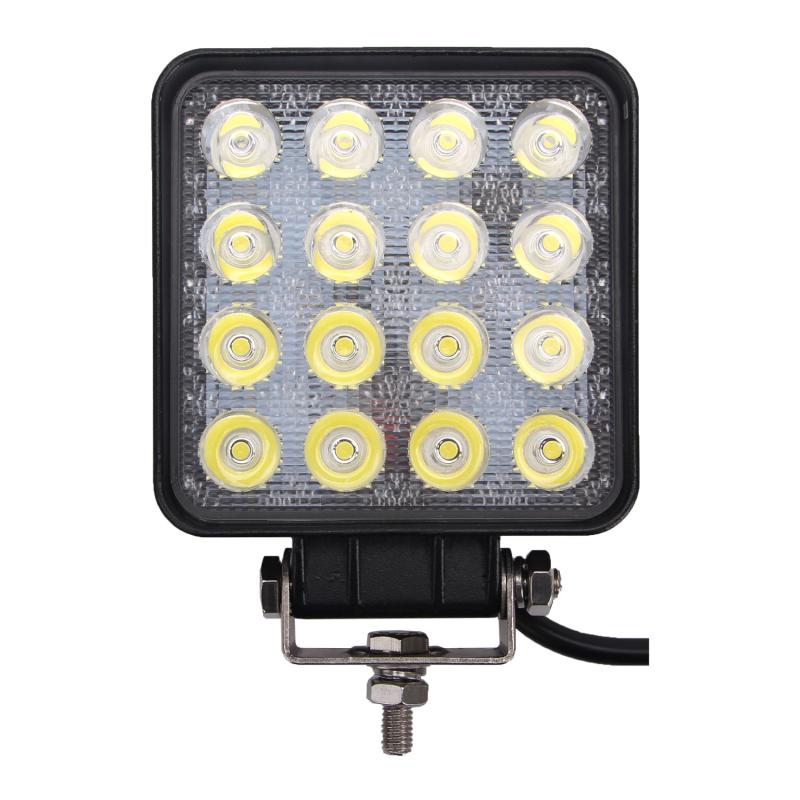 汽车射灯车顶LED射灯行李框射灯爆闪越野车led射灯长光远光灯8W