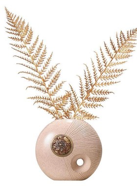 新年春节前台柜台喜庆摆件店铺收银台酒柜大堂装饰品花瓶花艺红色