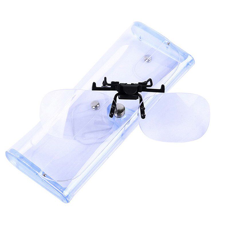 钓鱼用偏光镜 夹片挂片 带度数老花镜 飞钓用太阳镜 通用垂钓眼镜