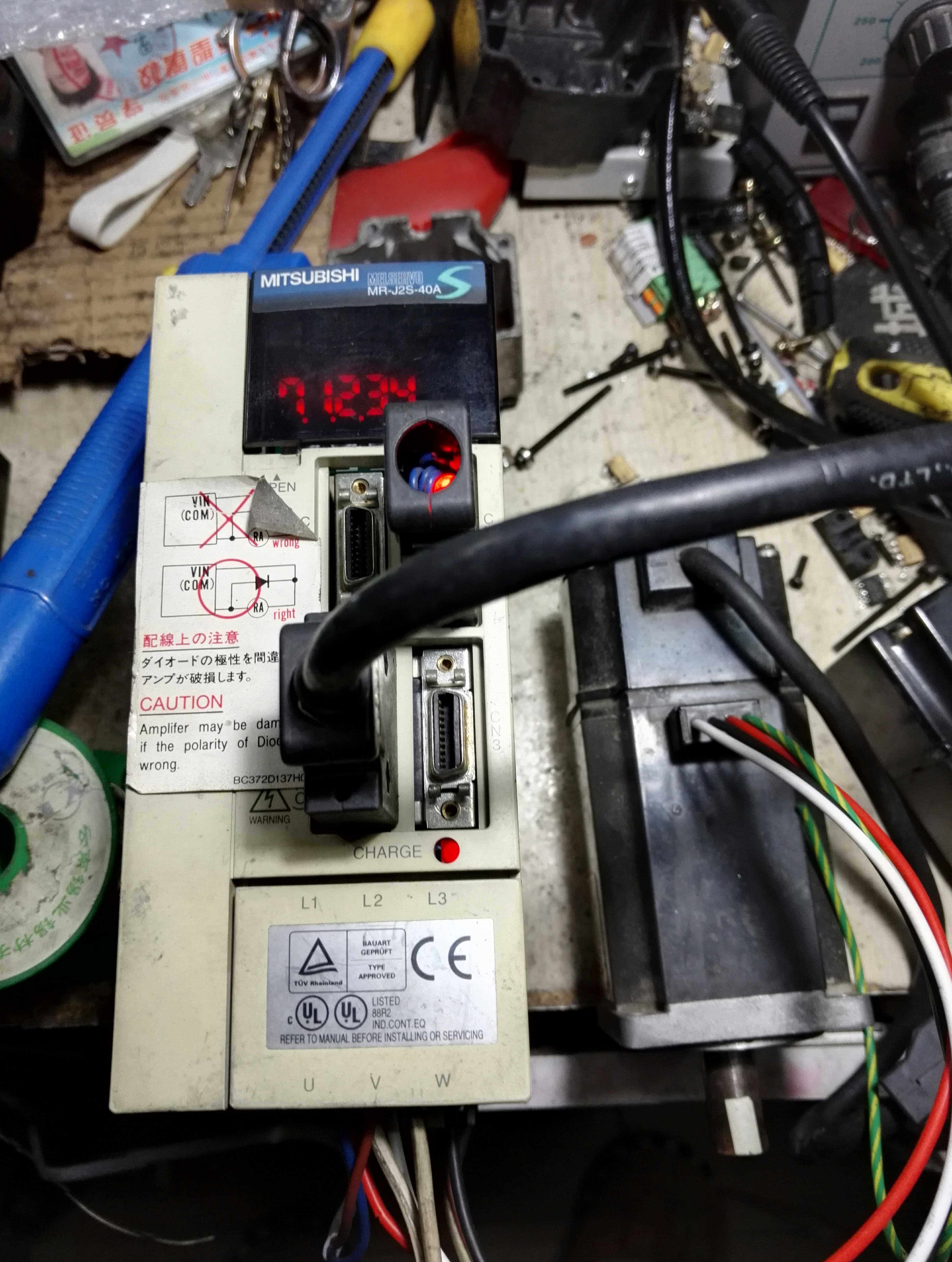 三菱伺服驱动器维修MR-J2S-200A 100A 40A 60A 70A 350B J4 J3 JE