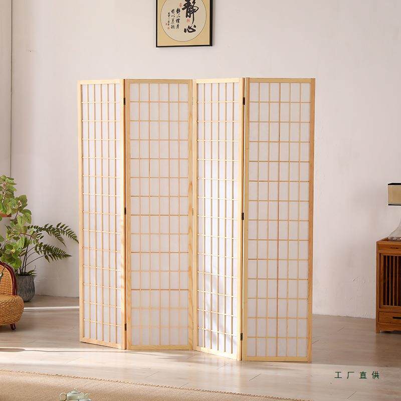 式屏风985隔断墙客厅折叠移动卧室遮挡室实木仿古茶玄日新关中式