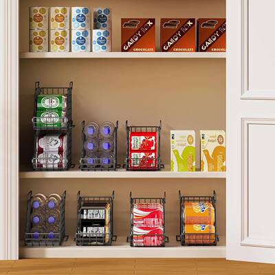 厨房物冰架箱啤三酒饮置料收纳架层拆装易拉NON罐罐头架