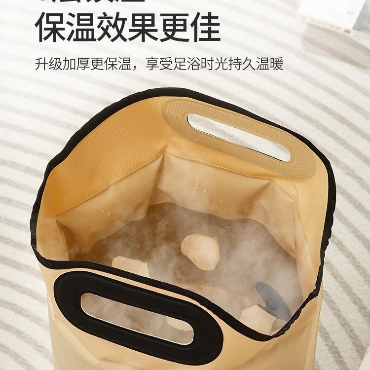 泡脚桶家用小腿泡脚袋叠折泡脚盆浴过膝高深桶过养生足F98MSJT5桶