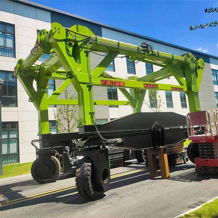 靖起龙门吊厂家 储能柜跨运车 能源行业用 转向灵活 丽 水