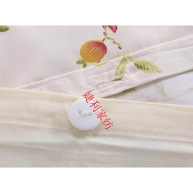 奢缎华美式60件支贡印花FMG家长绒棉四套全棉被套纺四件套