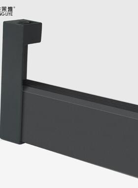 LEDB83灯智衣通杆铝合金简约能人感应衣帽间静防音滑衣体柜挂衣杆