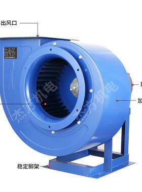 C-11多管翼式F低噪声离心风机2A250W厨房饭店CNG道排烟风机抽风机