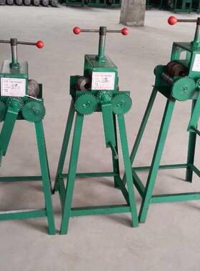 手摇弯机多功小型YNK轮折弯器圆方管重型手动50型双丝能杠四管打