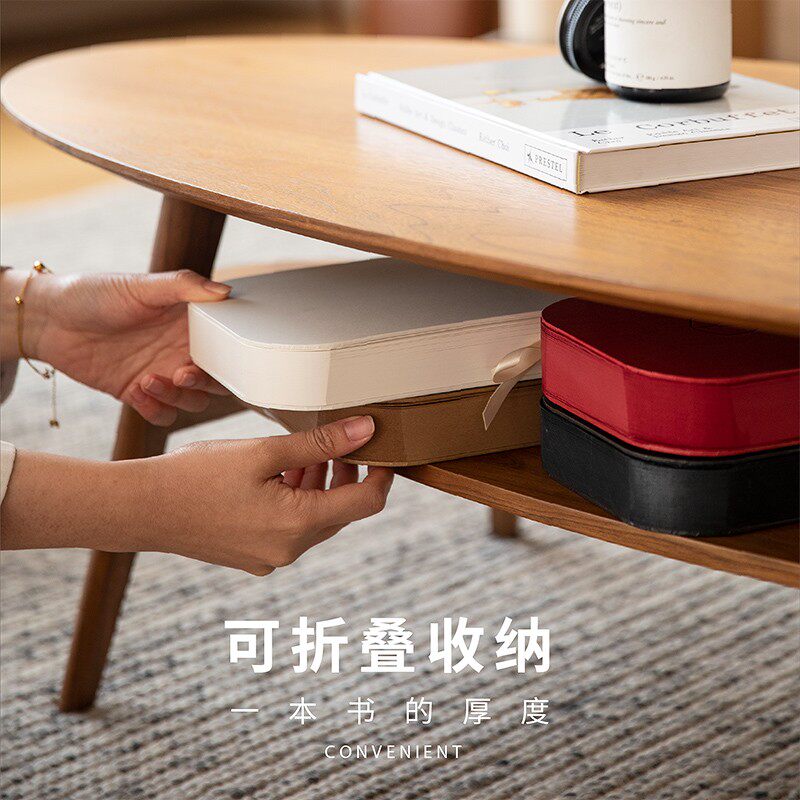 十八纸折叠凳便携式坐墩可坐式风琴换鞋凳室内客厅小凳子家用矮凳