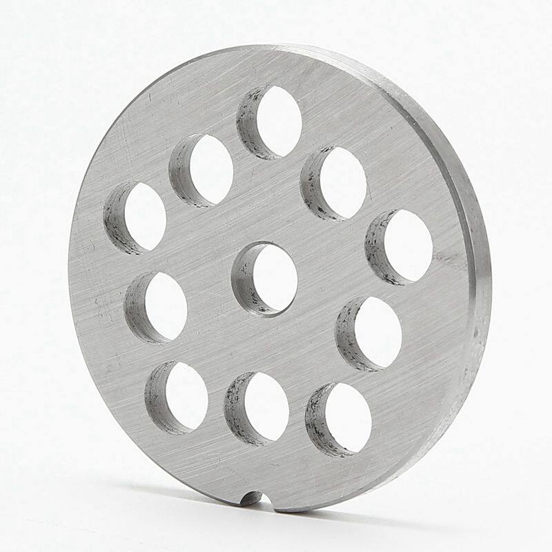 晶帆12号夹式不锈钢绞肉机原厂配套圆刀3/6/10/12/15/3孔采用锻打