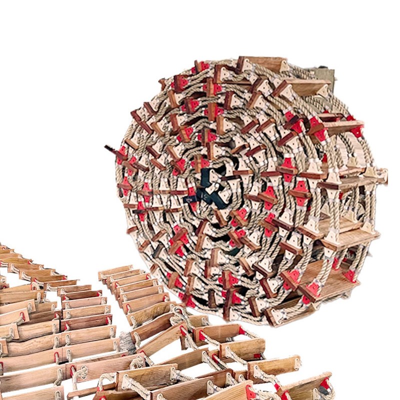 船用登乘梯 绳梯 引水梯 引航员软梯 铝合金引水员梯 船检CCS