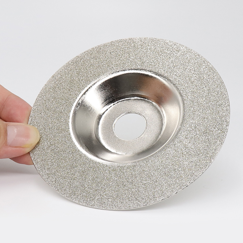 金刚石磨片玻璃石材打磨片金刚砂磨盘角磨碗型弧形陶瓷磨边砂轮片