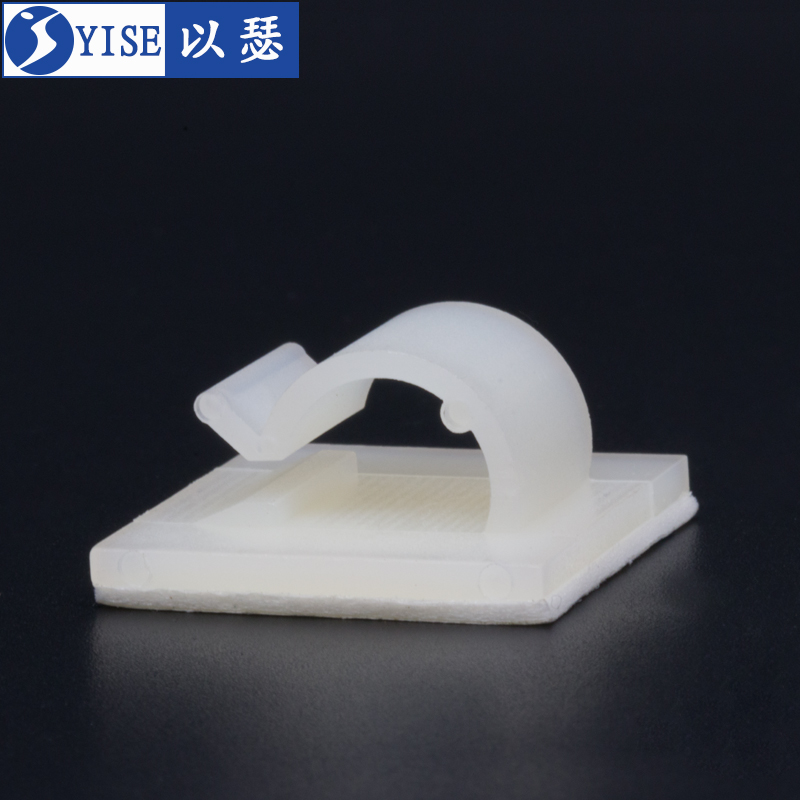 粘式固定座电线固定座粘胶卡线夹机箱理线夹线卡桌面墙面贴WCL-2