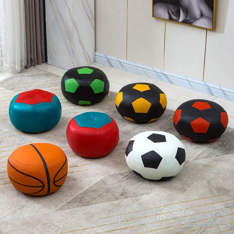 卡通小皮墩圆凳换鞋凳矮凳沙发凳儿童脚凳茶几凳移动板凳餐桌