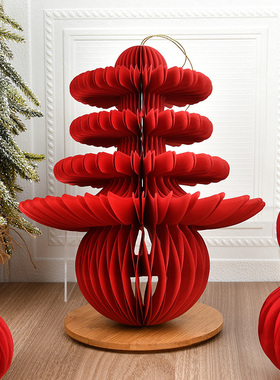 入户玄关装饰品折纸葫芦摆件春字装饰乔迁搬家新居布置客厅家饰品