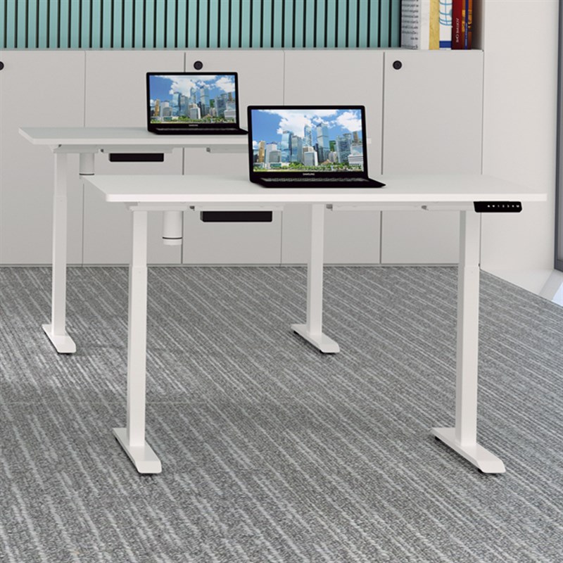 电动升降桌智能电脑桌可升降桌腿电竞桌子家用办公书桌学习工作台